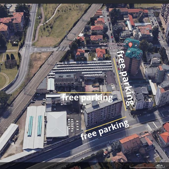 Monza Centro-Milano-Como,Suite Vicino Stazione Kültér fotó